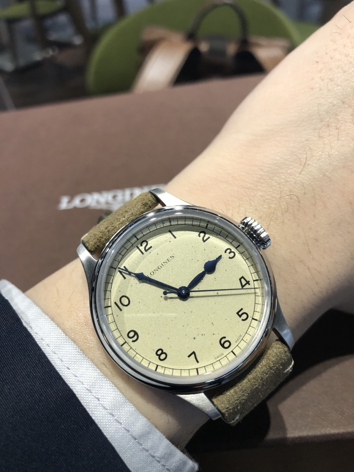 [開箱］Logines Heritage Military 1938