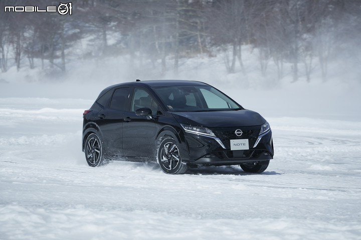 【海外新訊】Nissan Note搭載e-POWER 4WD,雪地依然暢快行駛!