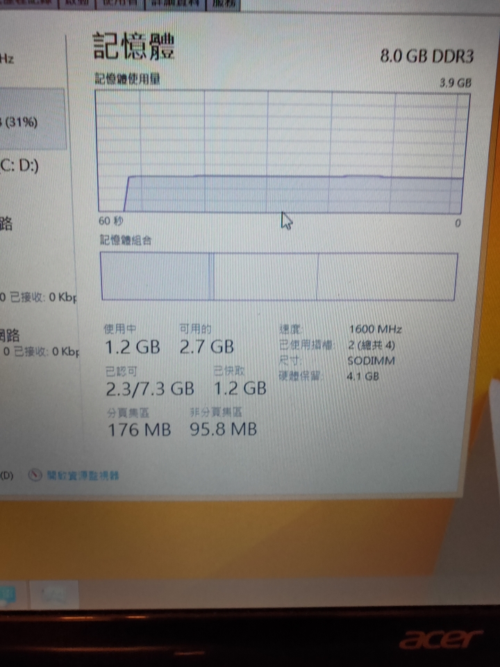 安裝記憶體