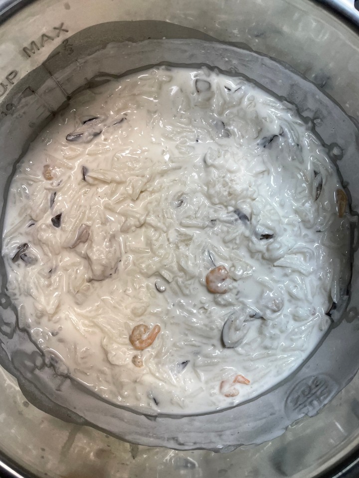除夕年夜菜試作分享-蘿蔔糕、櫻花蝦米糕、長年菜雞湯