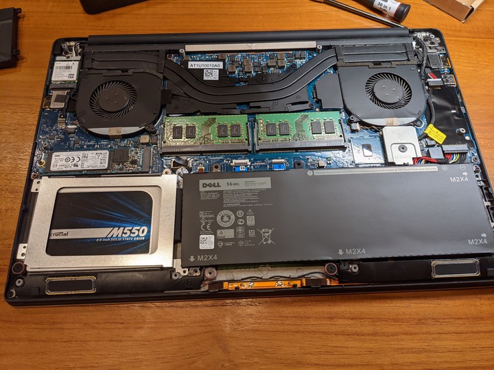 【又更新:過保自換電池+ 2nd HDD】 Dell XPS 15 9560 配 lenovo thunderbolt 3 dock