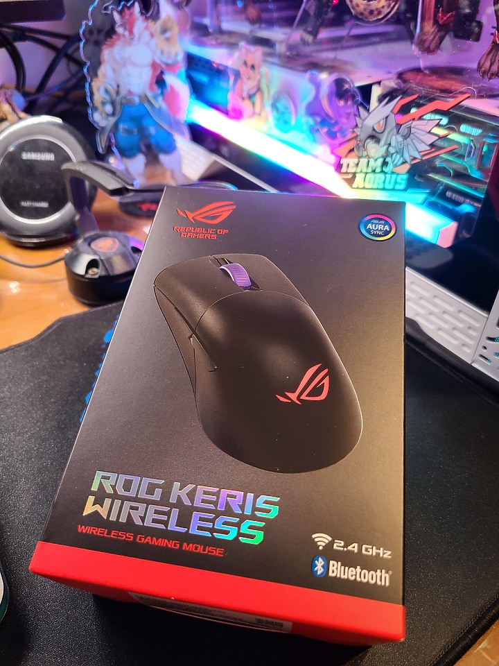 [開箱] ROG Keris Wireless 三模無線FPS電競滑鼠 無所束縛