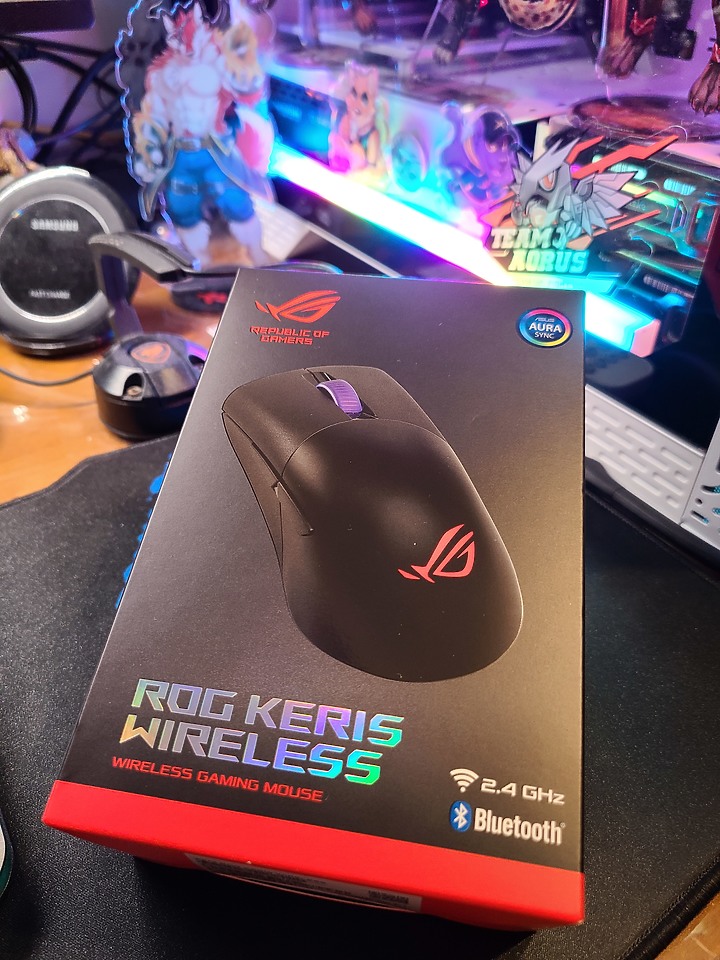 [開箱] ROG Keris Wireless 三模無線FPS電競滑鼠 無所束縛