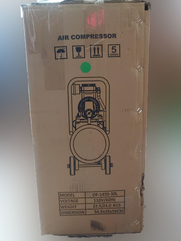 GFOX 3.5HP 30L 110V 空壓機 簡易開箱