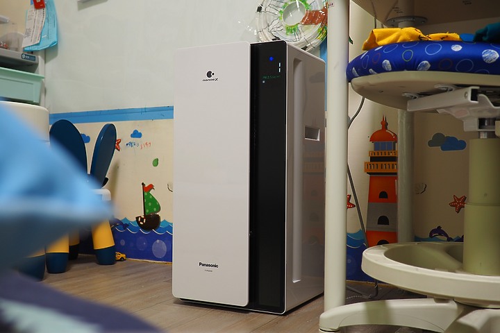 空氣淨化看的見 ｜ 雙重潔淨新科技  Panasonic F-P50HH 空氣清淨機