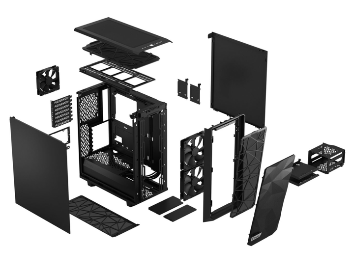 Fractal 推出新款 Meshify 2 Compact 機殼 在精簡體積下維持高效設計