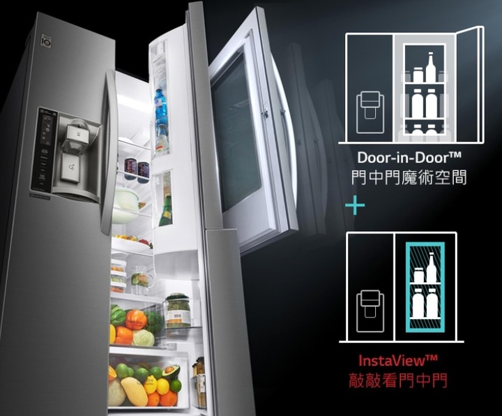 ［開箱文］LG冰箱 GR-QPL88SV