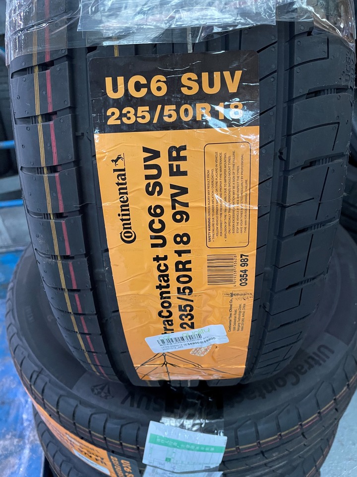 Continental UltraContact™ UC6 SUV 開箱