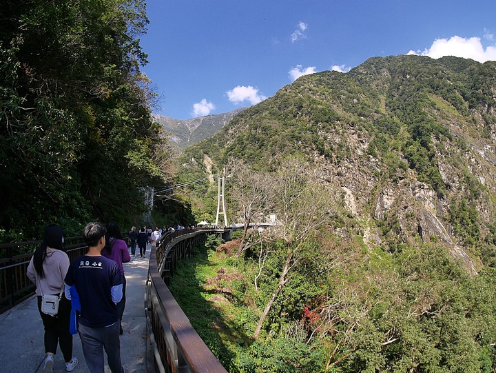 【小惡魔慶牛年】秀林 布洛灣 山月吊橋 — 跨越氣勢磅礡山谷間的銀帶 — 鼠末牛初之防疫返鄉之旅第1站