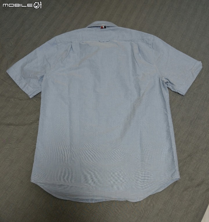 THOM BROWNE 短袖牛津襯衫