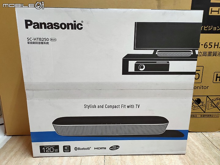 【 開箱分享 】 Panasonic 65HX750W 正中紅心的精采大畫面!( 同門微波爐亂入開箱 XD )
