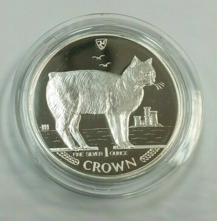 開箱曼克斯貓銀幣