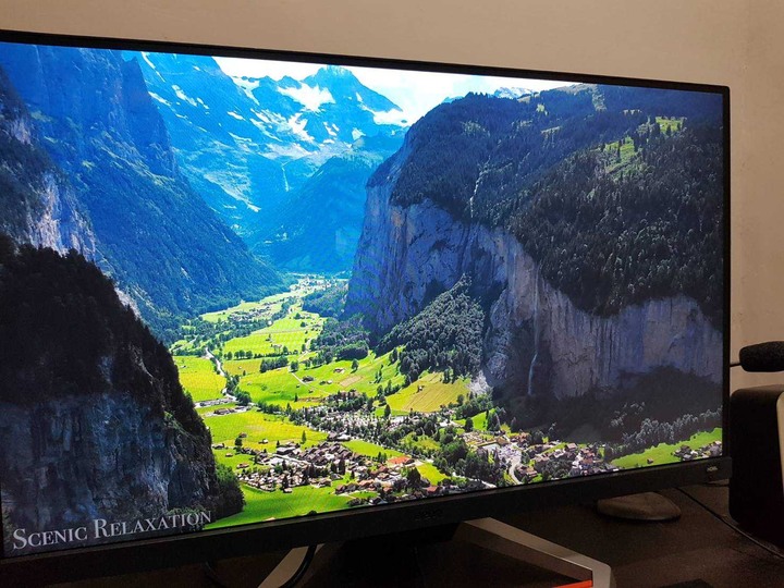 開箱一下新買的螢幕BenQ EX2710