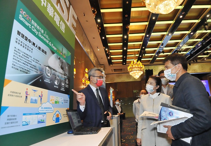 城市因為5G更智慧 中華展出多種智慧城市應用