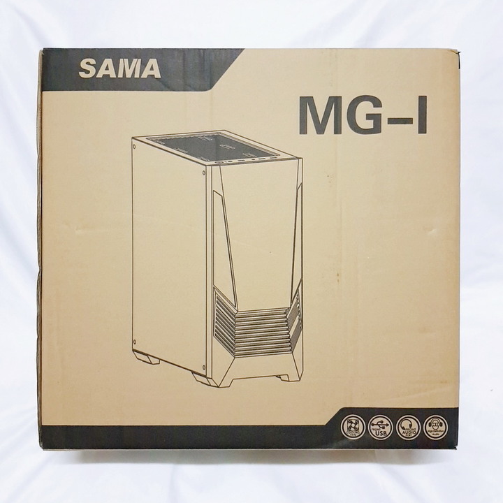 面板燈條、燈光同步 真吸睛!SAMA 先馬機殼 MG-I 開箱體驗!