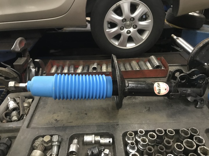 TOYOTA TERCEL  1.5 BILSTEIN 黃桶 B6  解除豐田避震器船行搖晃封印
