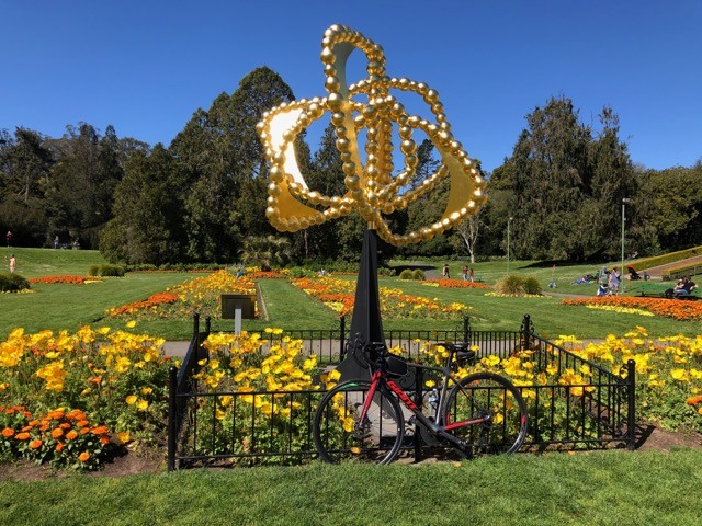 (2021春) 🚴🇺🇸 舊金山一日輕騎: 金門公園 - 金門大橋 - 美術宮