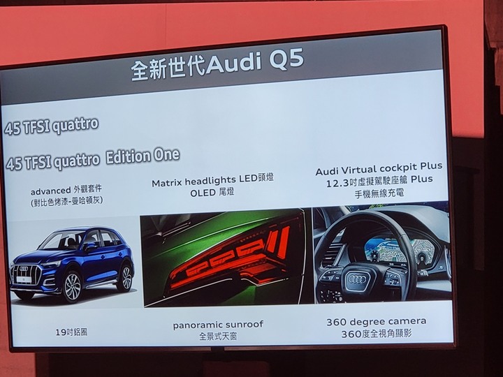 Audi Q5小改款5色預賞 & 體驗活動分享(圖多)