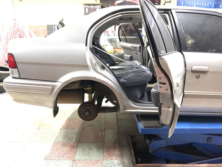 TOYOTA TERCEL  1.5 BILSTEIN 黃桶 B6  解除豐田避震器船行搖晃封印