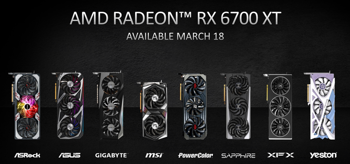 AMD Radeon RX6700XT 公版卡開箱實測 狙擊 1440p 解析度的中階強者