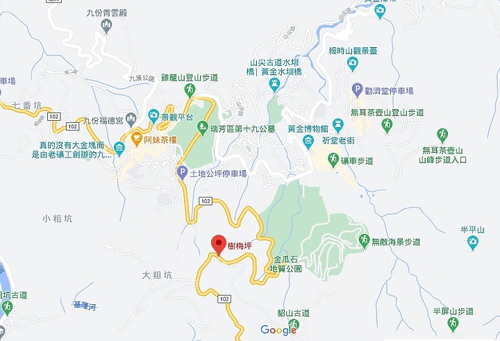 1代RAV4:都會休旅車打卡景點-燦光寮山樹梅礦場
