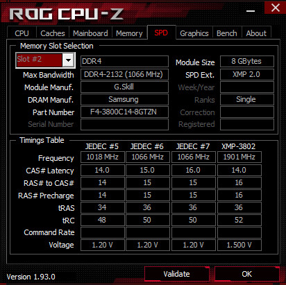 芝奇 DDR4-3800 16G Cl14體質怪怪的 F4-3800C14D-16GTZN