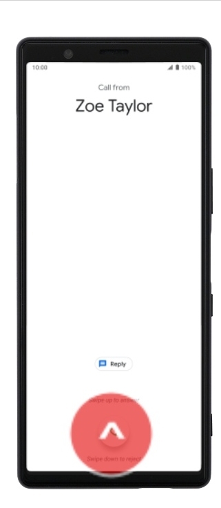 Sony 1 ii 來電顯示畫面問題？