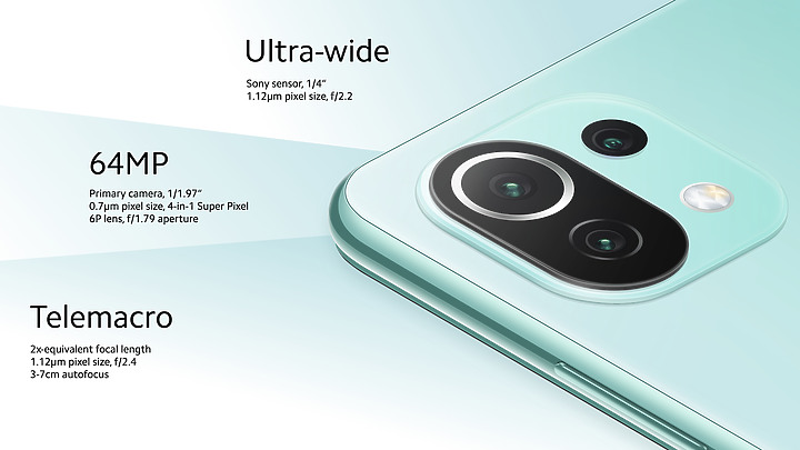 同場發表小米11i、小米11 Lite 5G 家族中偏高及青春款
