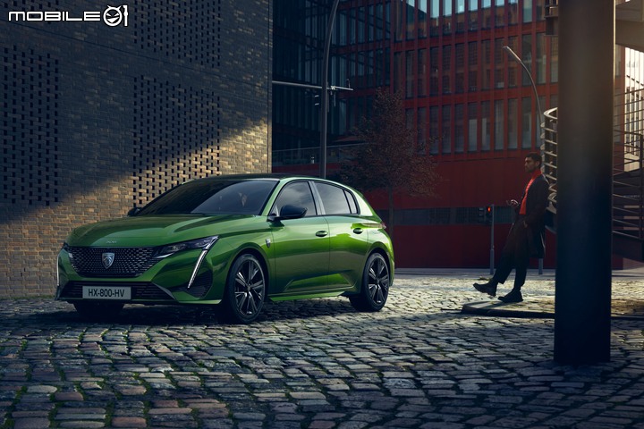 【海外新訊】Peugeot 大改款308發表,呈現新世代家族外觀與新廠徽!