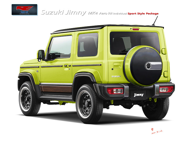 Jimny JB74 Mini G 全車色配置一覽