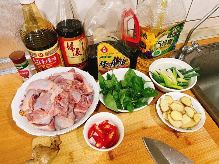 食譜分享-台式三杯雞