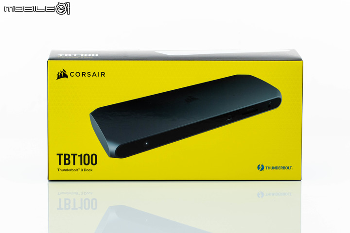 CORSAIR TBT100 Thunderbolt 3 Dock 試用 單一連線擴充多種週邊