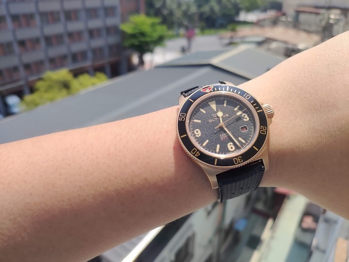 【開箱】老牌入門軍錶 - Glycine Combat 42 Vintage Bronze