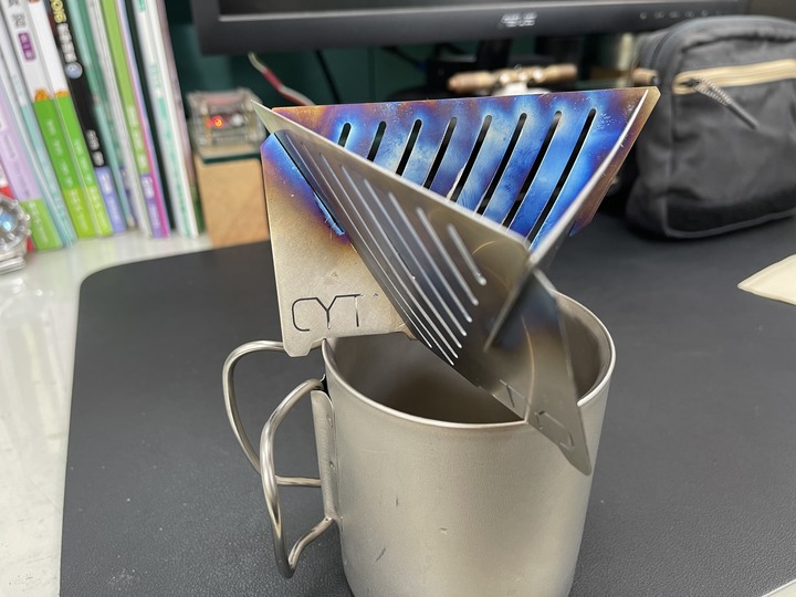 DIY - 純鈦組合式濾杯