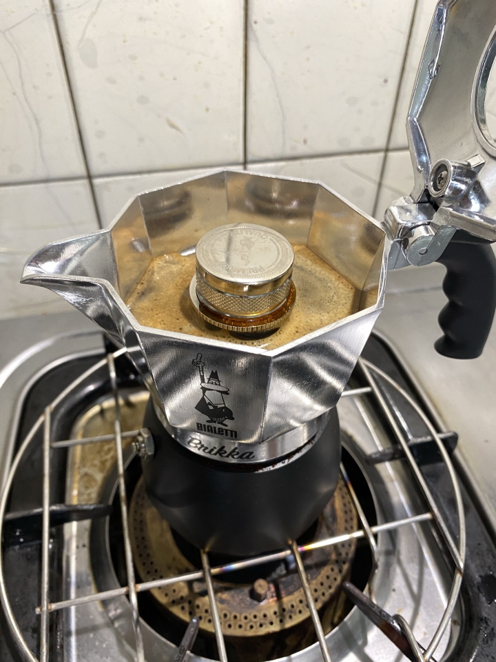 摩卡壺手搖磨豆機