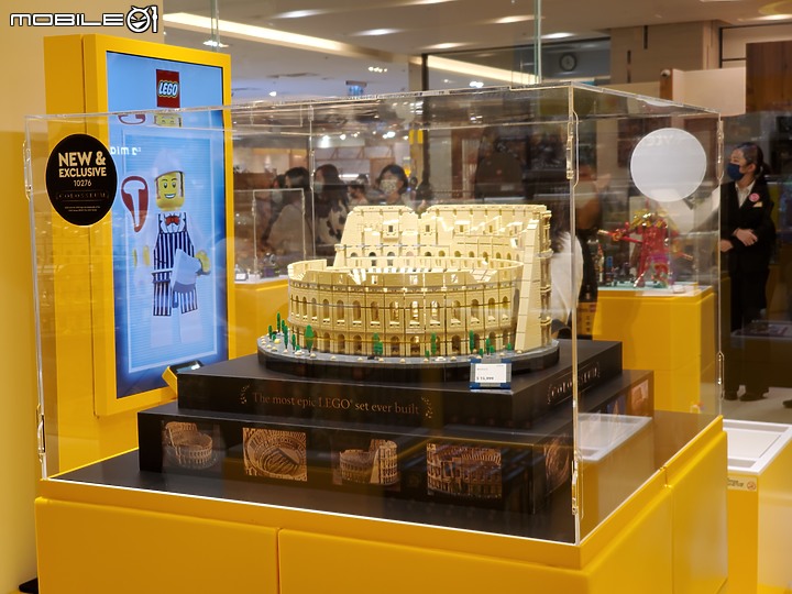 【採訪】Lego樂高授權專賣店進駐台中大遠百,同場加映高美濕地、洲際棒球場等在地化作品!