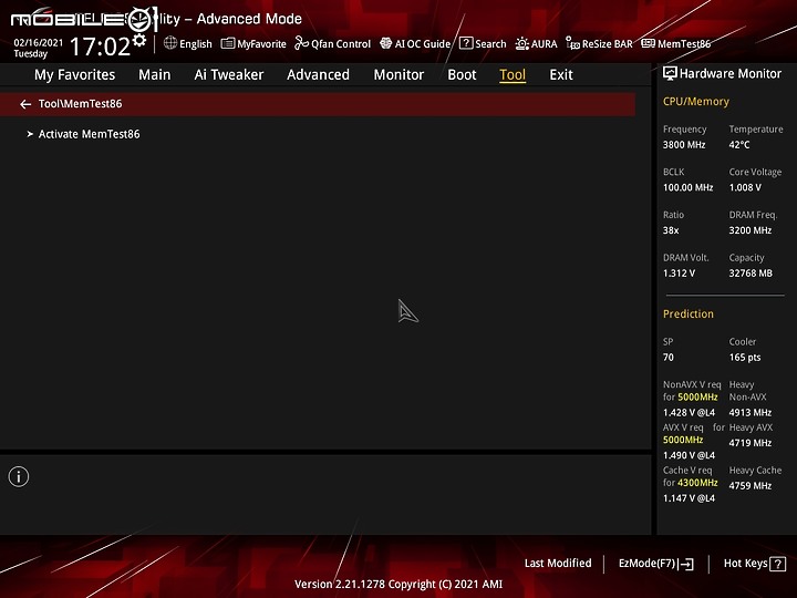 點我看大圖 新規導入用料升級 ROG STRIX Z590-F GAMING WIFI