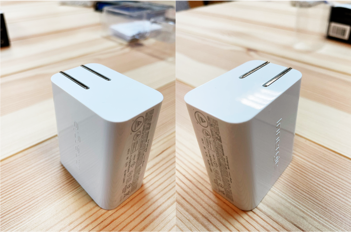 [木桌開箱] Innergie新出的充電器－C6 Duo 63瓦雙孔 USB-C 萬用充電器(摺疊版)