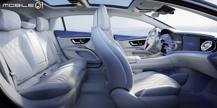 【海外新訊】Mercedes-Benz搶先公布EQS內裝布局,新車將於4/15發表!