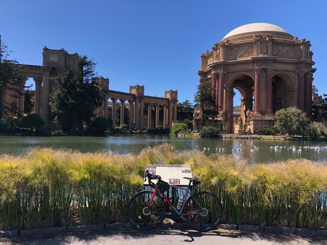 (2021春) 🚴🇺🇸 舊金山一日輕騎: 金門公園 - 金門大橋 - 美術宮