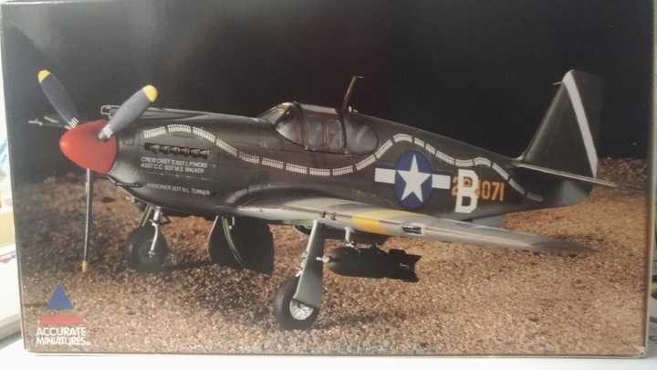 [開箱文]Accurate Miniatures No. 3401  1:48 二戰美軍A-36 Apache阿帕契對地攻擊機