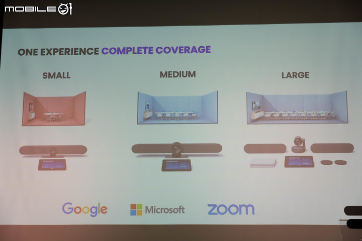 【採訪】羅技推出 Rally Bar 整合視訊會議系統 如 SoundBar 音響外型內建移動 4K 鏡頭