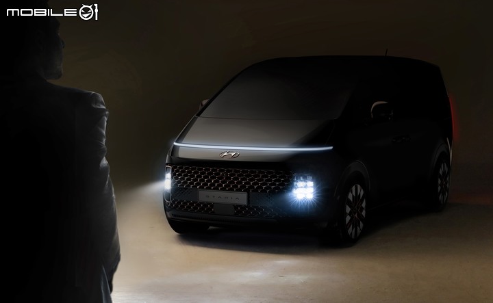 【海外新訊】Hyundai Staria原廠公布預覽圖,全新MPV即將亮相!