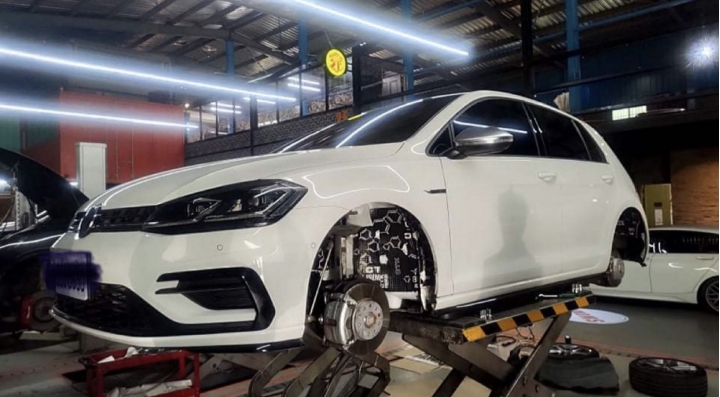 制震工程經驗分享 Golf R line