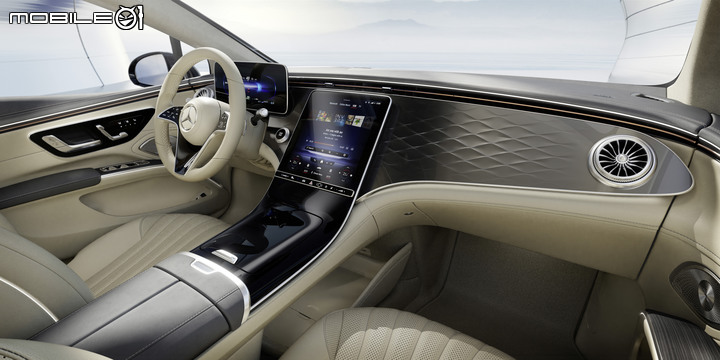 【海外新訊】Mercedes-Benz搶先公布EQS內裝布局,新車將於4/15發表!