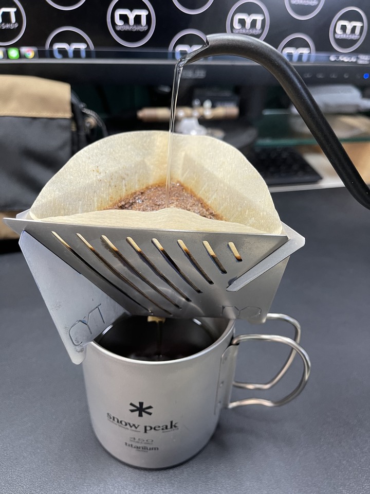 DIY - 純鈦組合式濾杯