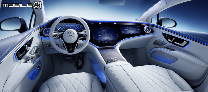 【海外新訊】Mercedes-Benz搶先公布EQS內裝布局,新車將於4/15發表!