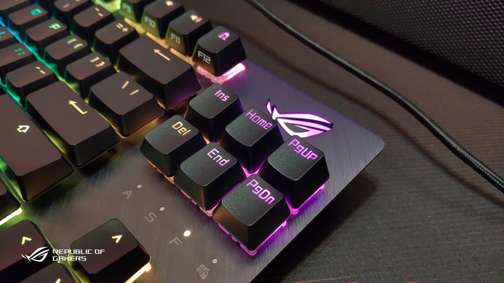 ROG PBT Keycap set鍵帽組(簡單開箱)