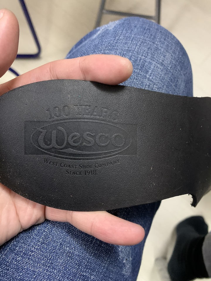 開箱： Wesco 100th Anniversary Boss Boots