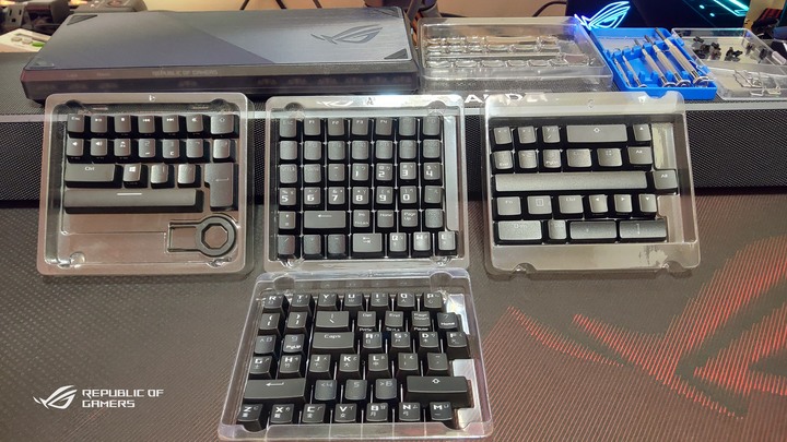 ROG PBT Keycap set鍵帽組(簡單開箱)